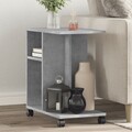 Beistelltisch Couchtisch Sofatisch Kaffeetisch Nachttisch mit Rollen vidaXL