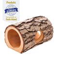 Hugro® Nager Tunnel - Wallringtunnel - Erle - 23 cm - Meerschweinchen Tunnel