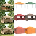 Partyzelt Gartenzelt Faltpavillon Pavillon Pop-up Zelt mit Seitenteilen 3x4,5m