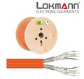 100m CAT.7 Verlegekabel DUPLEX 1000MHz Gigabit TWIN Netzwerkkabel SFTP LAN LSZH