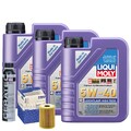 Motoröl 5W40 LIQUI MOLY High Tech 3L+MAHLE Ölfilter +Cera Tec