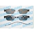 1x ORIGINAL® SAMKO Bremsbelagsatz, Scheibenbremse Vorne für Citroën C5 III