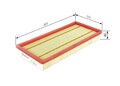 Bosch 1 457 433 317 Luftfilter für ALFA ROMEO  passend für FIAT LANCIA