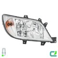 Hauptscheinwerfer rechts 12 V H7/H3/H7 Halogen HELLA für Mercedes-Benz Sprinter