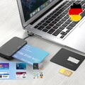6-in-1-USB-2.0-All-in-One-Kartenleser, 480 Mbit/s, unterstützt Smartcard TF, MS 
