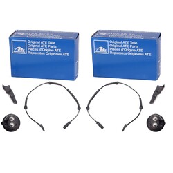 2X ATE ABS-SENSOREN VORNE PASSEND FÜR RENAULT ESPACE LAGUNA VEL LINKS+RECHTS |