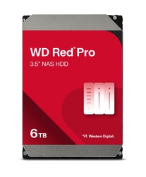 WD Red Pro WD6005FFBX NAS HDD - 6 TB 7200 rpm 256 MB 3,5 Zoll SATA 6 Gbit/s CMR