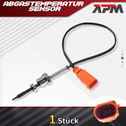 Abgastemperatursensor nach Rußpartikelfilter für VW Crafter 30-35 2.0L Diesel