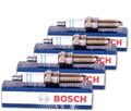 4x BOSCH ZÜNDKERZE FÜR AUDI A1 A3 A4 A5 A6 A7 Q3 Q5 SEAT SKODA VW GOLF 7 TIGUAN