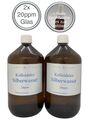 2 x Kolloidales Silberwasser 1000ml, 20ppm,  hochrein, hochkonzentriert, frisch!