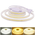 230V COB LED Streifen Stripe 288leds/m Wasserdicht Band Leiste Keine Lichtpunkte
