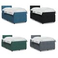 Boxspringbett mit Matratze Samt Polsterbett Bettkasten Stauraumbett Doppelbett