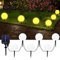 Solarlampe Solarleuchte Außenlampe Kugelleuchte IP44 Erdspieß 7 Farbwechselnde