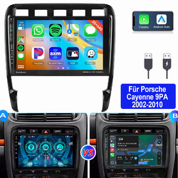 9" 2+64G Für Porsche Cayenne 9PA 2002-2010 Android 13 Autoradio CarPlay GPS WIFI