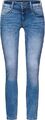 Street One Damen Jeans Slim Fit Medium Waist Slim Leg Blau Gr.36/30 Neu