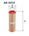 FILTRON Luftfilter AR 327/2 Filtereinsatz für MERCEDES 414 VANEO W168 KLASSE CDI