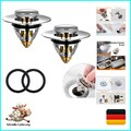 Pop Up Stöpsel Waschbecken Mit Anti Clogging Sieb, Universal Abflusssieb Wasc...