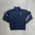 ADIDAS Vintage Trainingsjacke Jacke Gr. M Sportjacke Pullover F174 22412 Blau