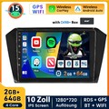 Für VW Passat B8 Magotan 2015-2020 DAB+ 2+64G Android15 Autoradio CarPlay GPS BT