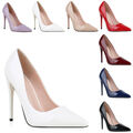 Damen Pumps High Heels Stiletto Elegante Schuhe Lack Absatzschuhe 898233 Mode