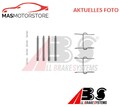 ZUBEHÖR-SATZ BREMSBELÄGE HINTEN ABS 1149Q P FÜR PEUGEOT 406,605,607