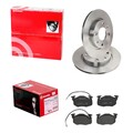 brembo BREMSSCHEIBEN 247mm + BELÄGE VORNE passend für CITROEN SAXO PEUGEOT 106