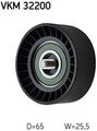 SKF VKM32200 Umlenk-/Führungsrolle für Keilrippenriemen Umlenkrolle 