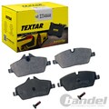 TEXTAR BREMSBELÄGE VORDERACHSE passend für BMW 1 2 MINI MINI