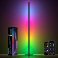 55" LED RGB Stehlampe Eckleuchte mit Musik Sync, Fernbedienung & App Steuerung