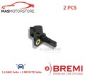 ABS SENSOR DREHZAHLFÜHLER PAAR BREMI 51106 2PCS A FÜR FORD MONDEO IV,FOCUS II