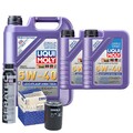 Motoröl 5W40 LIQUI MOLY High Tech 7L+MAHLE Ölfilter +Cera Tec