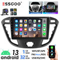32G Android 13 Carplay Autoradio GPS Navi +KAM Für Ford Transit Custom 2013-2021