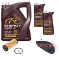 KAMOKA Inspektionspaket MANNOL Energy Combi LL 5W-30 7L für BMW 5er Touring