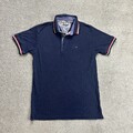 TOMMY HILFIGER Herren Poloshirt Polohemd Gr. M Polo Classic Logo 15003 Blau