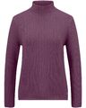 FYNCH-HATTON Stehkragen-Pullover Stehkragen Langarm Pullover|Strickpullover Dame