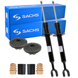 2x SACHS Stossdämpfer + Domlager Service-Kit Satz Vorne für AUDI A6 C6 2.0-4.2