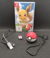 🔥 Pokemon Lets Go Evoli + Pokeball Plus (Nintendo Switch) TOP - mit MEW!!! 🔥