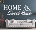 Wandtattoo Home Sweet Home Zuhause Flur Sticker Wandaufkleber Spruch Bild 2