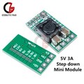 2PCS DC-DC 12-24V to 5V 3A Adjustable Step down Power Module Buck Mini Converter