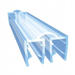 Duschdichtung Ersatzdichtung Gummilippe Wasserabweiser Dusche Duschtürdichtung