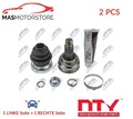 GELENK ANTRIEBSWELLE PAAR WHEEL SIDE HINTEN NTY NPZ-BM-012 2PCS V FÜR BMW X1