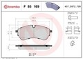 BREMBO Bremsbeläge mit Zubehör Vorne (P 85 169) für MAN TGE VW Crafter Grand