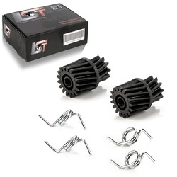 2x Türschloss Zahnrad Feder Stellmotor Set links für Mercedes C-Klasse W203