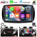 Android 13 Autoradio Carplay GPS+Kam Für Mercedes Benz Smart Forfour Fortwo 453
