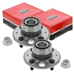 2X MAPCO RADLAGER SATZ HINTEN BEIDSEITIG passend für HONDA CIVIC CRX
