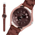 Silikon Armbanduhr Damen Uhr Gummi Bunte Trend Watch Blumen Fashion Style