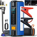 2000A Auto Starthilfe Jump Starter Ladegerät KFZ Booster Powerbank mit Luftpumpe