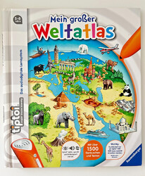 tiptoi Mein großer Weltatlas von Inka Friese, Constanze Schargarn