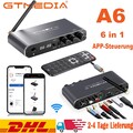 GTMEDIA Bluetooth 5.1 Transmitter Empfänger Sender 6 in1 HiFi Bass Audio Adapter