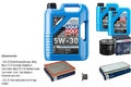 BOSCH Inspektionspaket 7 L Liqui Moly Longtime High Tech 5W-30 für Opel Movano